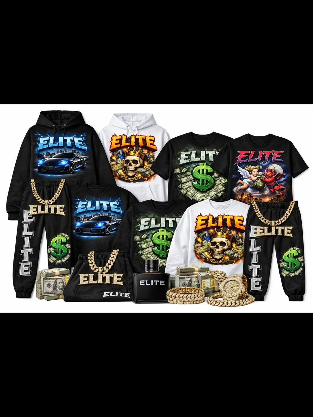 “ELITE Streetwear Hoodie – Bold Graphic, Premium Fit, Limited Edition”
